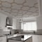 Ekena Millwork 33W x 33H x 38T Small Woodall Decorative Fretwork Wood Ceiling Panels, Hickory CELW33X33X0375WDLHI - alternate 3